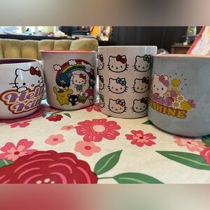 Sanrio Hello Kitty Ceramic Mug Set Of 4
16-20oz